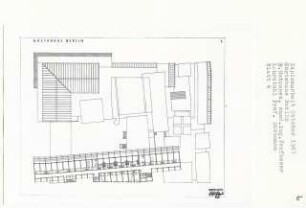 Gästehaus Berlin (Diplomarbeit bei Werner Düttmann): Grundriss