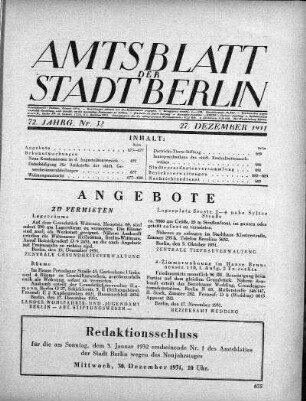 1931,52: Nr. 52, 27. Dezember 1931