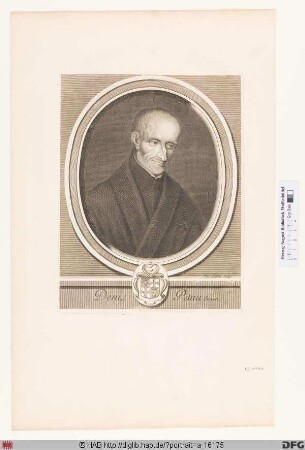 Bildnis Denis Pétau (lat. Dionysius Petavius)