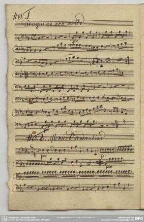 1. Pugnani, Gaetano, Sinfonien, Es-Dur 
