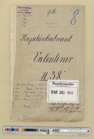 Fall Kapitänleutnant Max Valentiner: Bd. 2