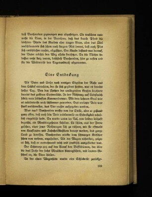 Eine Entdeckung