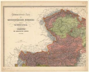 Ethnographische Karte der oesterreichischen Monarchie