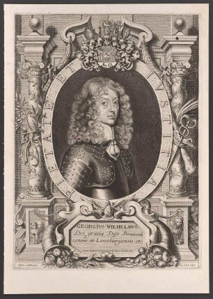 Porträt Georg Wilhelm, Herzog zu Braunschweig-Lüneburg (1624-1705)