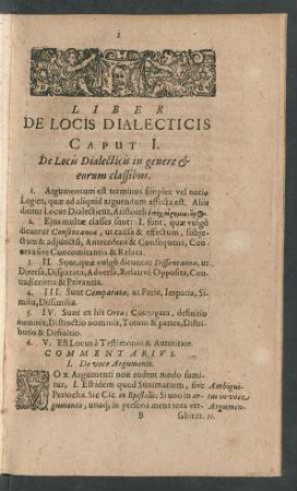 Liber De Locis Dialecticis