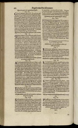 Ratificatio. - Retractus.