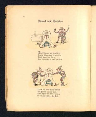 Pierrot und Harlekin