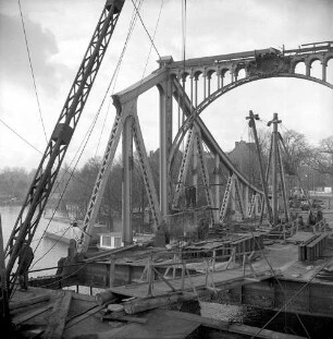 Glienicker Brücke, Wiederaufbauarbeiten
