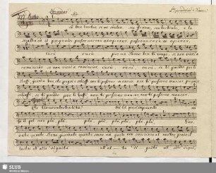 727. Duetto: Se ben vecchio / Naumann, J.G.