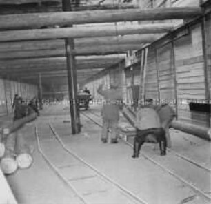 Bau der U-Bahn-Linie 6 in Berlin