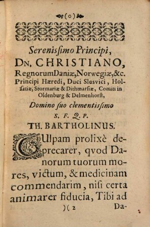 De Medicina Danorum domestica : dissertationes X. cum eiusdem vindicus et additamentis