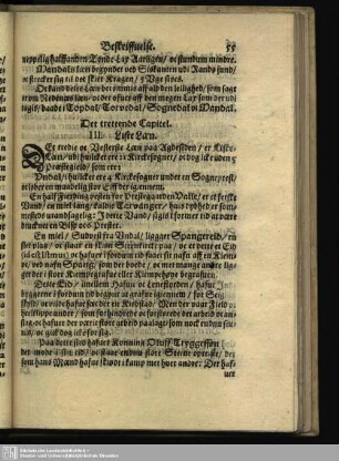 Det trettende Capitel. III. Liste Læn