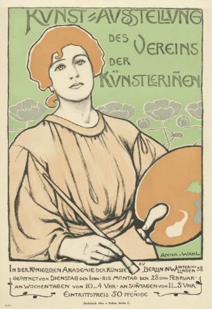 Kunst-Ausstellung des Vereins der Künstlerinnen in der königlichen Akademie der Künste zu Berlin