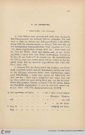 II. Die Inschriften