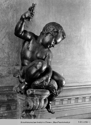 Angelnder Putto