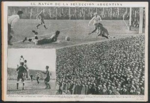El match de la selección argentina