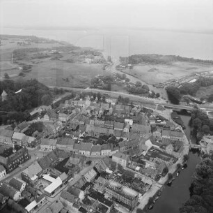 Östliche Altstadt von Plau am See : Blickrichtung Osten