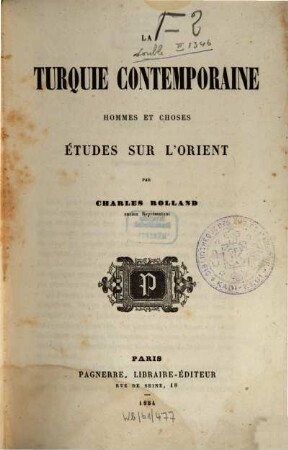 La Turquie contemporaine