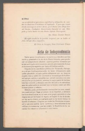 Acta de Independencia