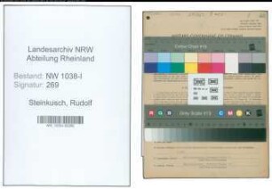 Entnazifizierung Rudolf Steinkusch , geb. 05.07.1912 (Polizei)