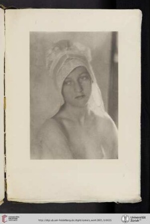 [Eva Watson-Schütze, I. Head of a Young Girl, photogravure from original negative]