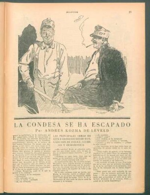 La condesa se ha escapado