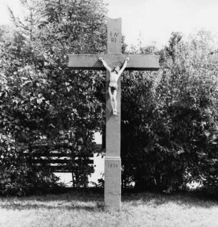 Wegekreuz; Heppenheim, Am Sonderbach 40