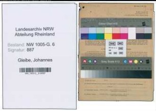 Entnazifizierung Johannes Gleibe , geb. 01.07.1901 (Angestellter)