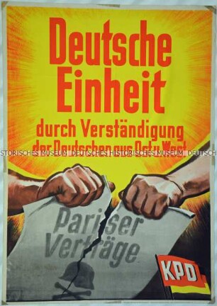 Wahlplakat der KPD