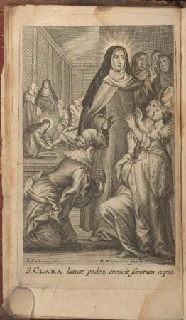 Capvt IV. Fama sanctitatis B. Clarae diffusa, plures ejus pietatem sectanttur, de ejus Humilitate.