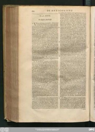 Cap. XVII. De divitiis Antichristi.
