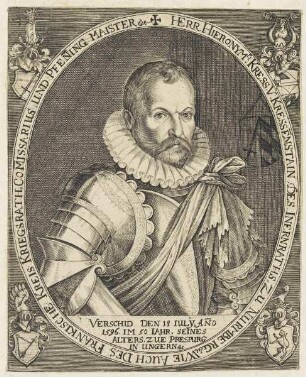 Bildnis des Hieronymus Wilhelm Kress von Kressenstein