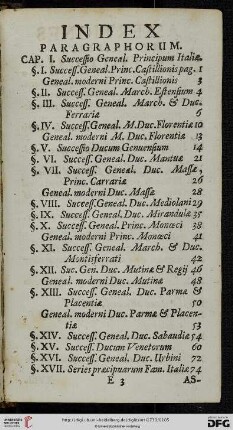Index Paragraphorum