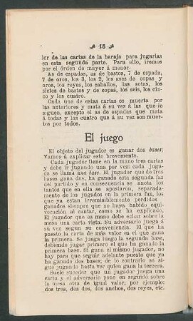El juego