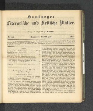 No. 58. 22. Juli 1854