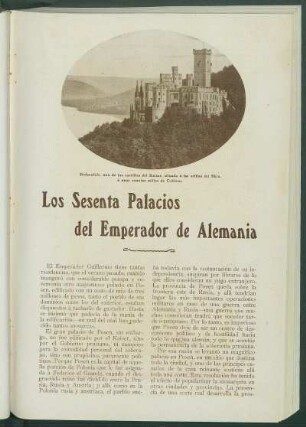 Los sesenta palacios del Emperador de Alemania