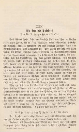 315-334 Wo sind die Priester?