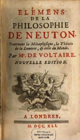 Élémens de la Philosophie de Neuton