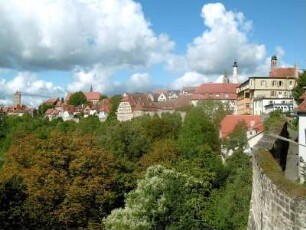 Rothenburg ob der Tauber: Stadtansicht Altstadt