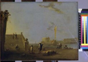 Zwei spanische Seehäfen — Spanischer Seehafen