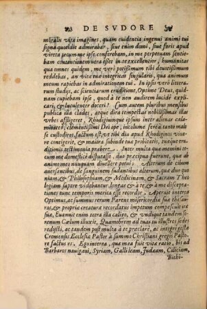 Medicarum disputationum liber primus