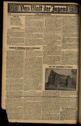 Zweite Ausgabe vom Mittwoch, den 15. April 1931.