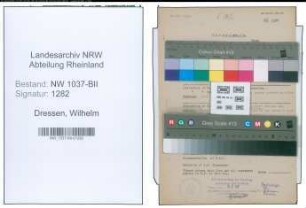 Entnazifizierung Wilhelm Dressen , geb. 11.06.1904 (Elektromeister)