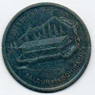 Deutsches Jugendherbergswerk, "Jugendherberge Baldur von Schirach", Reichsstraßensammlung zum Reichswerbe- und Opfertag des RV-DJH vom Mai 1938