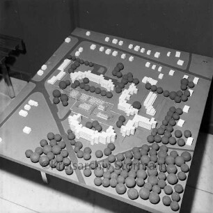 Forsthof Hagen: Modell zur Bebauung des Geländes: vorgestellt am 30. November 1971