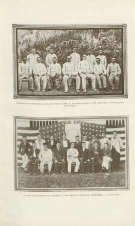 Gobernador-inspector Phillips, presidentes y enumeradores, Cuyo, provincia de Paragua (Cuyones). Gobernador-inspector Dichoso y presidentes provincia de Isabela (Cagayanes)