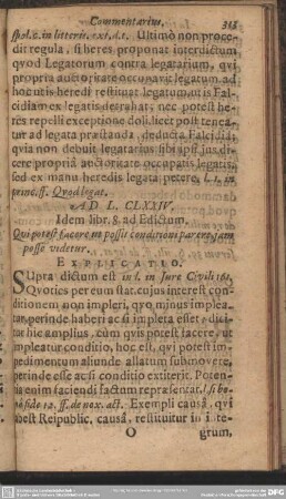 Ad L.CLXXIV. Idem libr. 8. ad Edictum