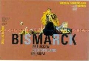 Postkarte zur Ausstellung "Bismarck, Preußen, Deutschland und Europa"