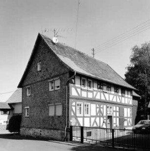 Fachwerkwohnhaus; Alsfeld, Hilgenstraße 3