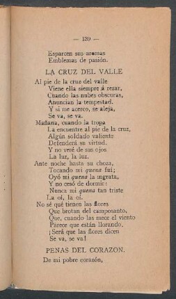 La Cruz del valle.
